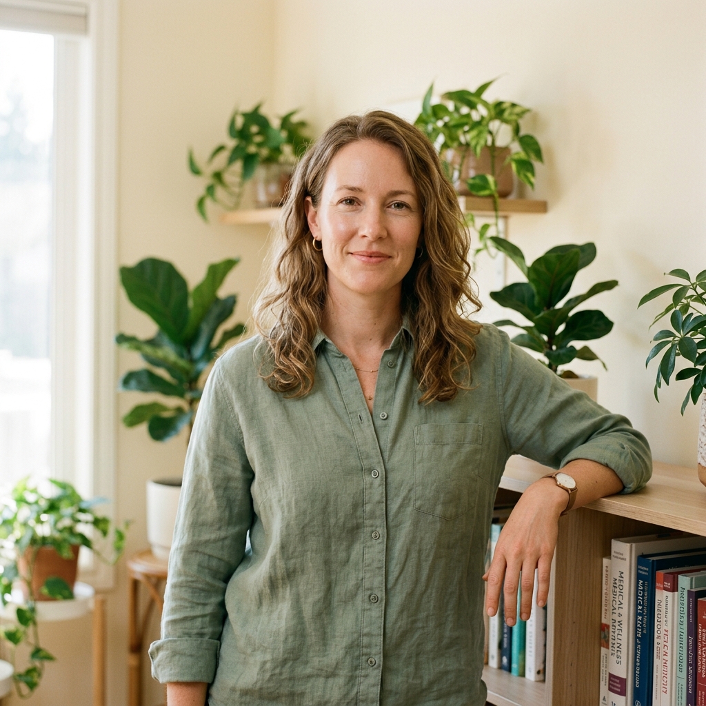 Pharmacist Mitchell — Clinical Metabolic Advisor at Her Well Journal, specialist in hormone-friendly weight loss for women 35+