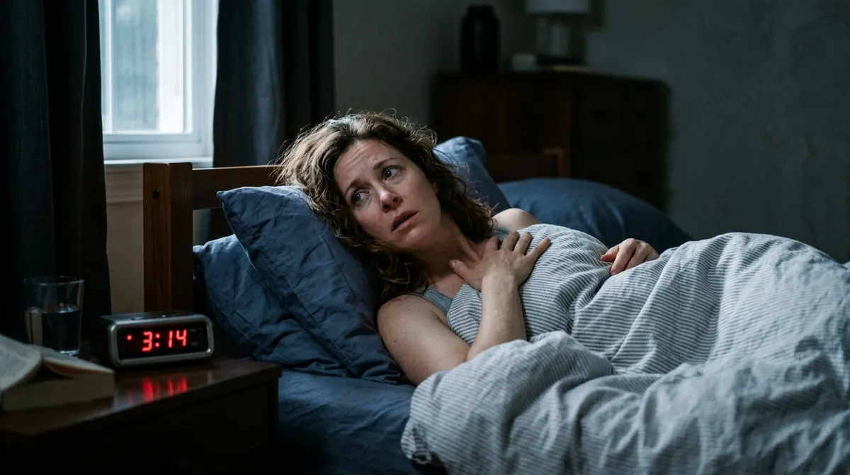 The 3 AM Cortisol Spike: Why You Wake Up Restless (And How to Fix It) — Her Well Journal