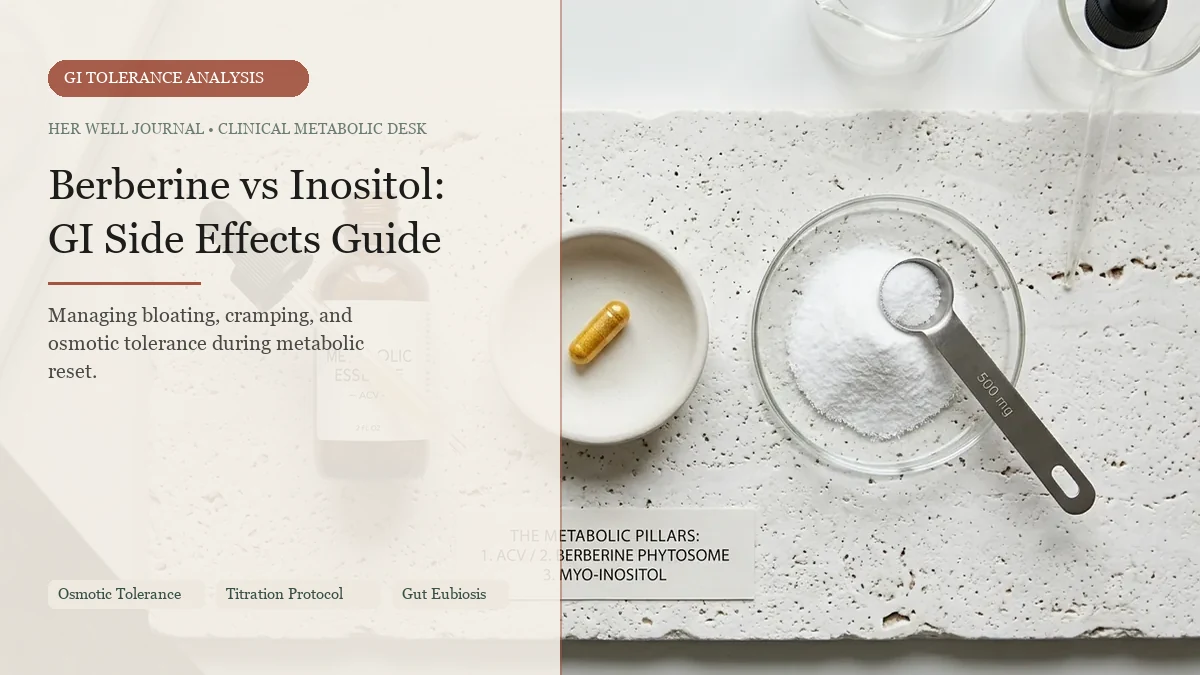 Berberine vs. Inositol Side Effects: How to Stop Bloating, Diarrhea, and Stomach Cramps — Her Well Journal