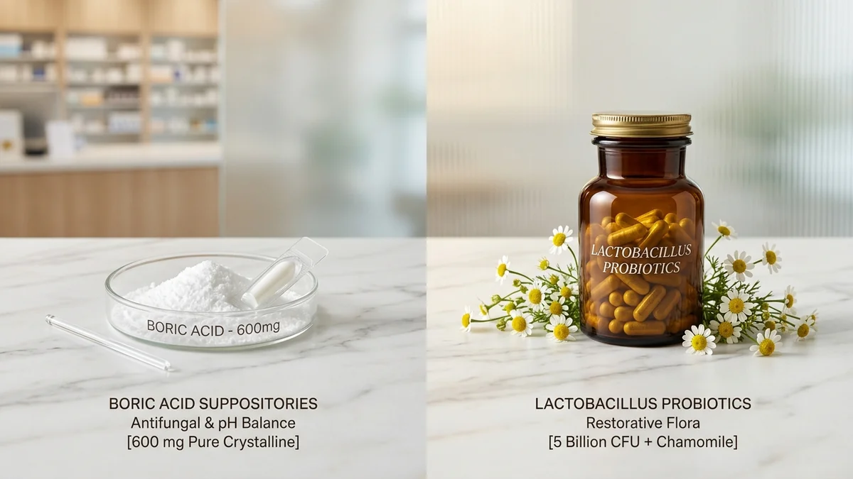 Boric Acid vs. Probiotics for BV and Yeast: The Dangerous Myth of the Chemical Reset — Her Well Journal