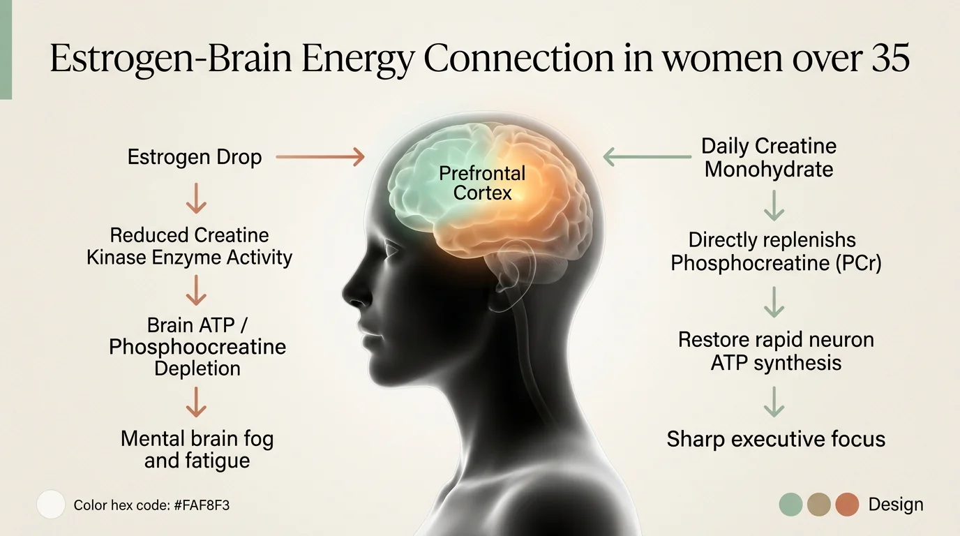 Estrogen-Brain Energy Connection in women over 35