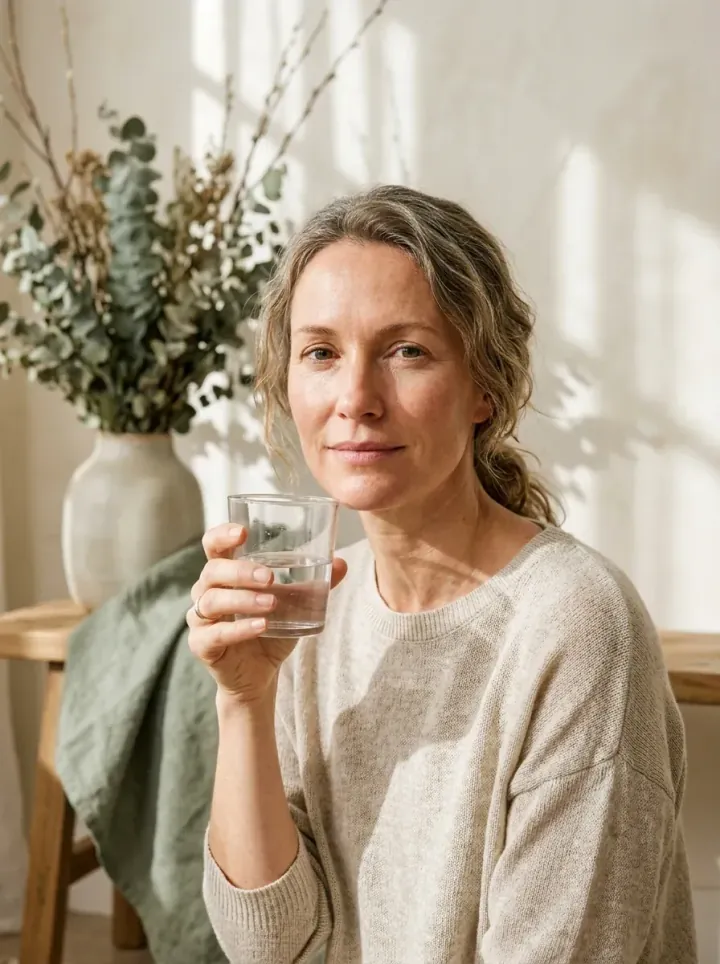 Woman experiencing natural wellbeing — Her Well Journal clinical protocols